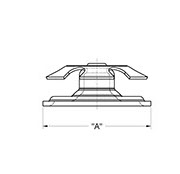 drawing of Assembled Metal Tube Closure 